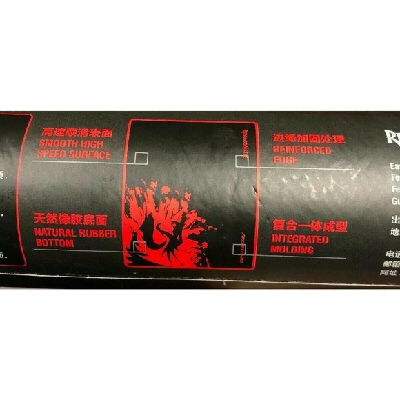 RedDragon Archelon Red Mid Sized Gaming Mouse Mat - Picture 6 of 10